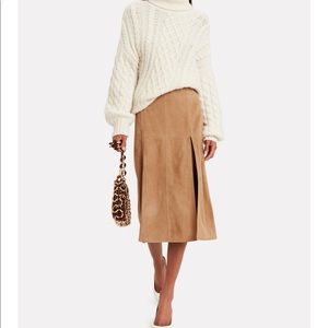 Intermix Suede Skirt NWT